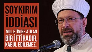 Başkan Ali ERBAŞ dan Soykırım 