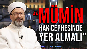 Erbaş, ilk sahurda Diyanet TV’ye konuk oldu