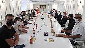 Başkan Erbaş, Batman Üniversitesi öğrencilerini kabul etti