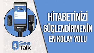 Dünya'da İlk ve Tek, Akıllı Hitabet cihazı (SeeTalk)