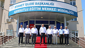 BİLGİN'den Aşık Kutlu Eğitim Merkezine ziyaret