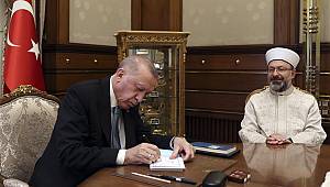 Cumhurbaşkanı Erdoğan dan TDV'ye kurban bağışı