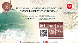 Mevlid-i Nebi Sempozyumun şartları belli oldu
