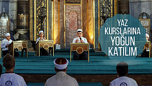 Yaz Kurslarına Yoğun İlgi