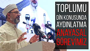 Başkan Erbaş, Hayat Rehberi Kur’an Konulu Tefsiri” tanıttı.