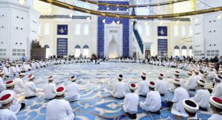 Çamlıca Camii'nde 'İcazet Merasimi'
