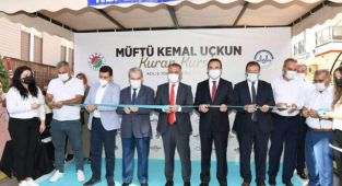 Müftü Kemal Uçkun Kur'an Kursunda açılış coşkusu. 