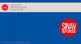Aşere Takrib Kursu Sınav İlanı