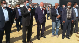 Sincan da Ertuğrul Gazi Kur'an Kursu temeli atıldı.