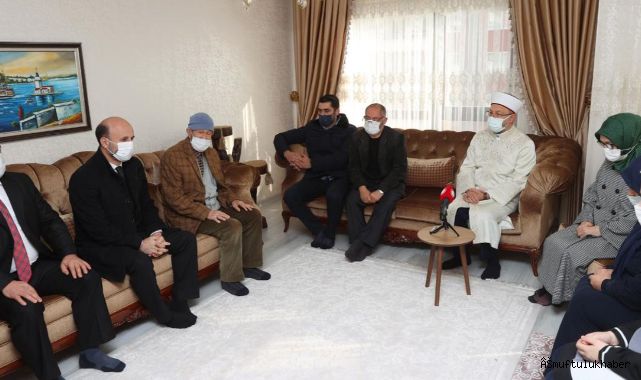 ERBEŞ'tan Başak Cengiz'in ailesine taziye ziyareti