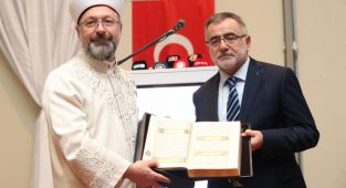 Bursa Müftüsü İzani Turan için Veda Programı