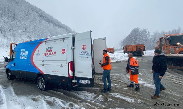TDV Mobil İkram Aracı yollarda