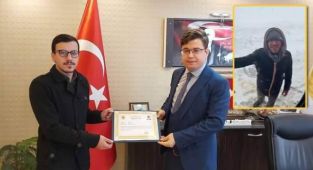 Türkiye'nin konuştuğu imama başarı belgesi