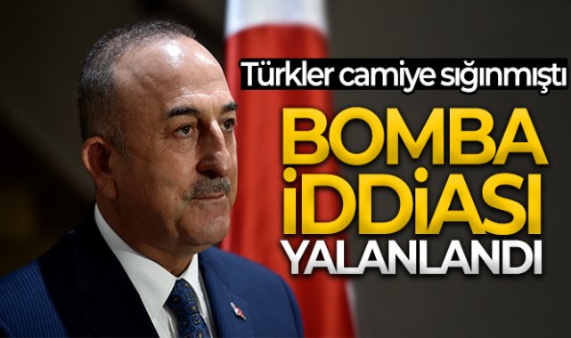 Bakan Çavuşoğlu'ndan Ukrayna'da camiye sığınan Türkler hakkında açıklama