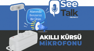 See Talk Kürsü ile yaka mikrofonuna son