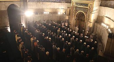 81 ilin müftüsü Ayasofya'da Buluştu
