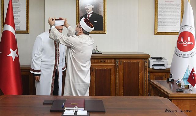 Müftü Çınar, görevine başladı