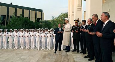 Cumhurbaşkanı Erdoğan, Deniz Harp Okulu Camisi'nin açılışını yaptı