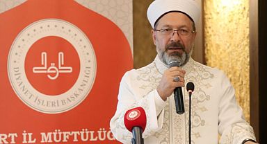 Erbaş;“En önemli değerimiz gençlerimizdir”