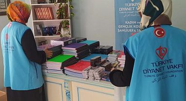 TDV'den kırtasiye desteği