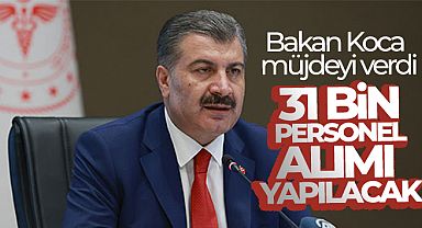 Bakan Koca müjdeyi verdi