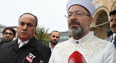 Diyanet İşleri Başkanı Erbaş, Düzce'de