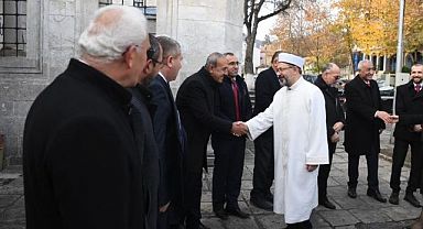 Diyanet İşleri Başkanı Erbaş, Şumnu’da