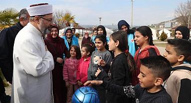 ERBAŞ;“TDV, 1300 tır yardımı deprem bölgesine ulaştırdı”
