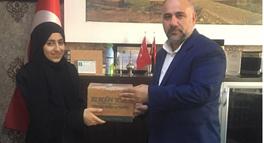 Üç ayda hafız oldu