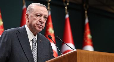 Erdoğan, Kabine toplantı sonrası açıklama yaptı