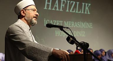 ERBAŞ;“Hafızlığın şükrü unutmamaktır”