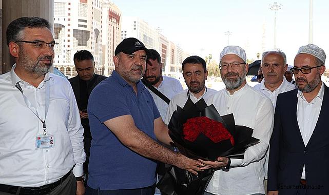 Diyanet İşleri Başkanı Erbaş, Medine’de