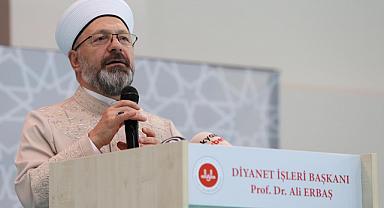 ERBAŞ;“Kur’an’a inanan insan zalim olamaz”