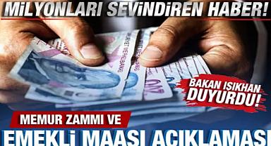 Bakan Işıkhan'dan memur ve emekli maaşı açıklaması
