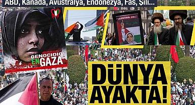 Dünya Gazze için ayakta...