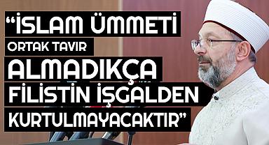ERBAŞ;“Mazlumlara umut olmaya devam edeceğiz”