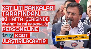 YILDIZ;Önerimiz karşılık buldu