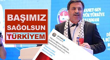 Başımız sağolsun TÜRKİYEM