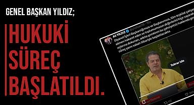 YILDIZ;Hukuki Süreç Başlatıldı