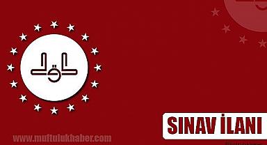 Eğitim Görevlisi Sınav İlanı