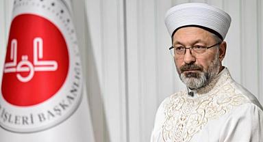 Erbaş'tan Ayşenur Ezgi Eygi için taziye mesajı