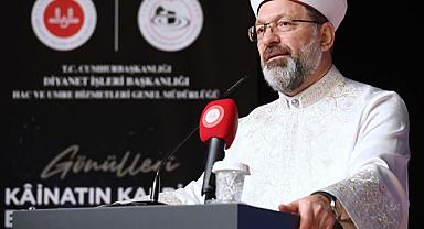 ERBAŞ“Hac, hem mal ile hem beden ile yapılan bir ibadettir”