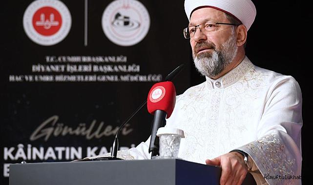 ERBAŞ“Hac, hem mal ile hem beden ile yapılan bir ibadettir”