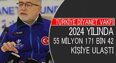 TDV 2024 yılında 55 milyon 171 bin 42 kişiye ulaştı