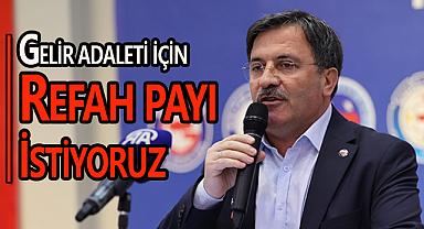 YILDIZ;Gelir Adaleti İçin Refah Payı İstiyoruz