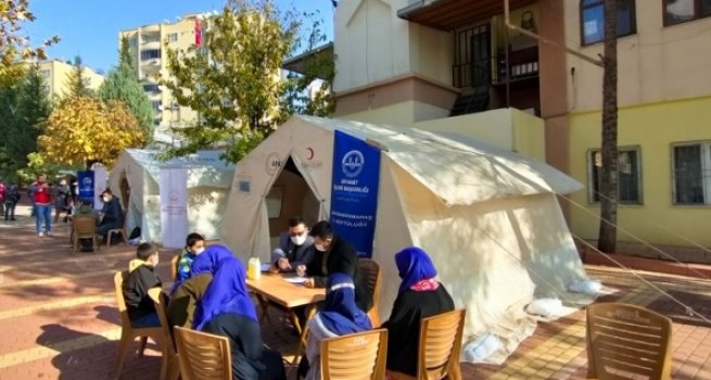 AFAD tatbikatına müftülük desteği