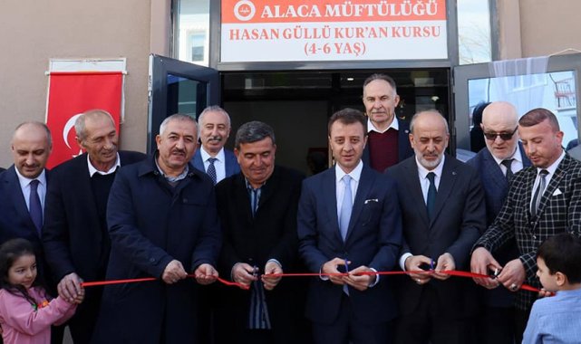 Alaca'da 4-6 yaş Kur’an kursu açıldı