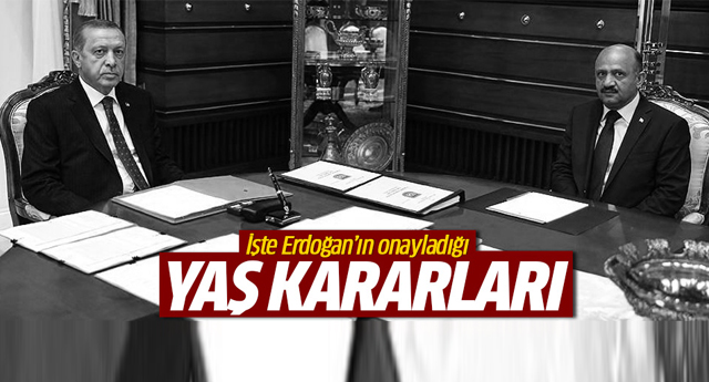 586 albay YAŞ kararı ile emekliye sevk edildi