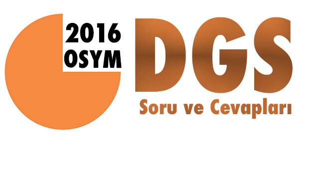 DGS sınavı sayısal bölüm ve sözel bölüm soru cevap kitapçığı