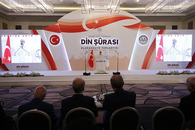 Olağanüstü Din Şûrası Ankara’da başladı…